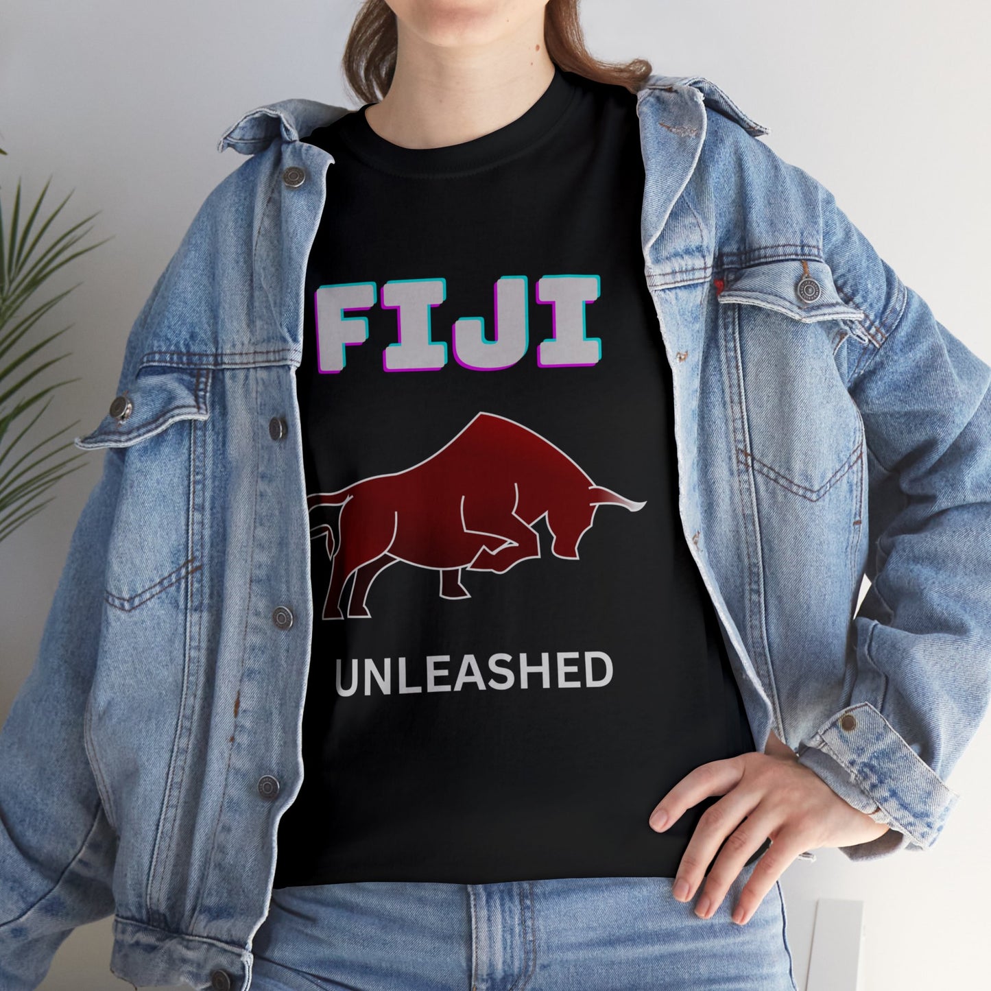 Fiji Unleashed-Unisex Heavy Cotton Tee