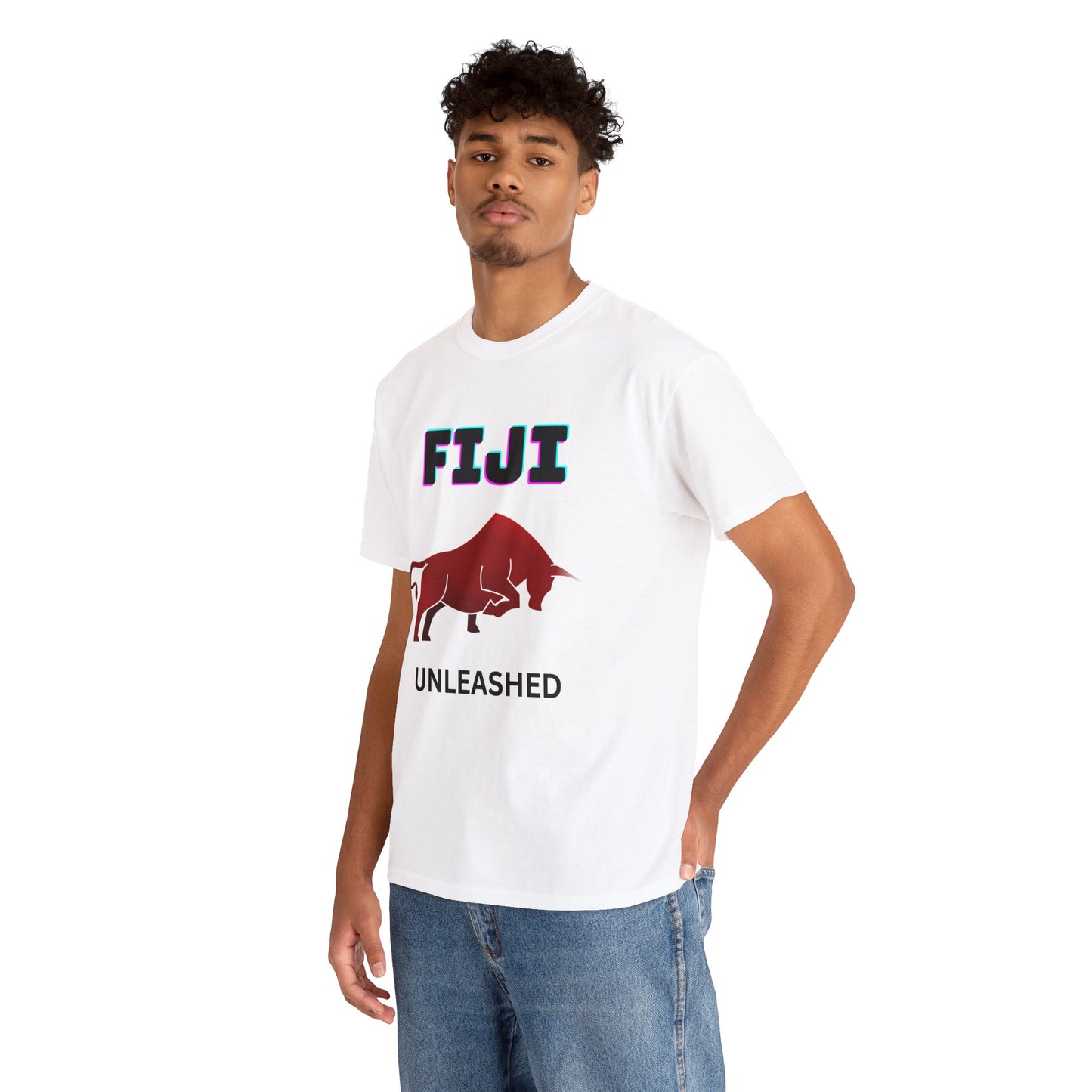 Fiji Unleashed-Unisex Heavy Cotton Tee