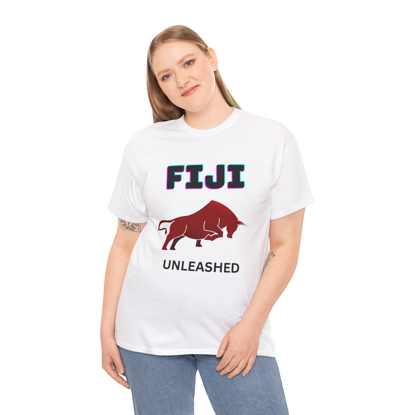 Fiji Unleashed-Unisex Heavy Cotton Tee