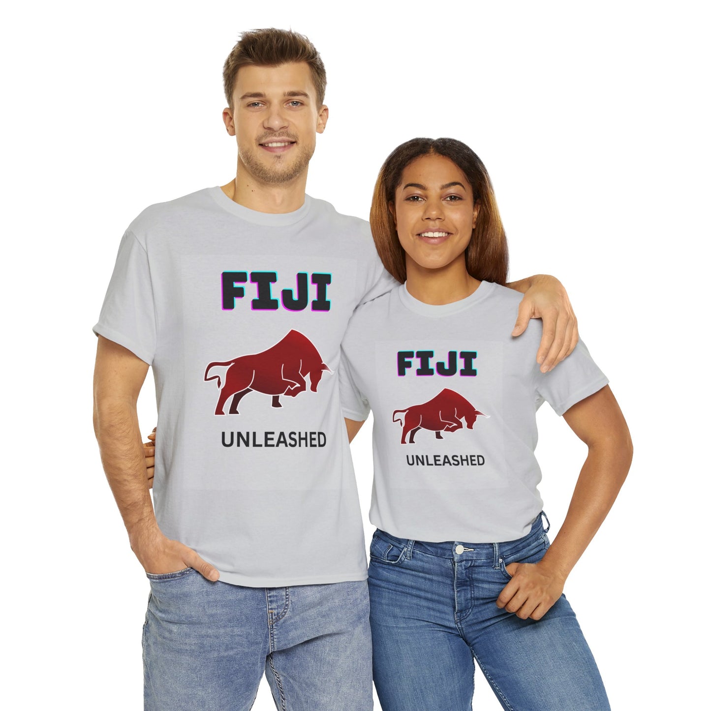 Fiji Unleashed-Unisex Heavy Cotton Tee