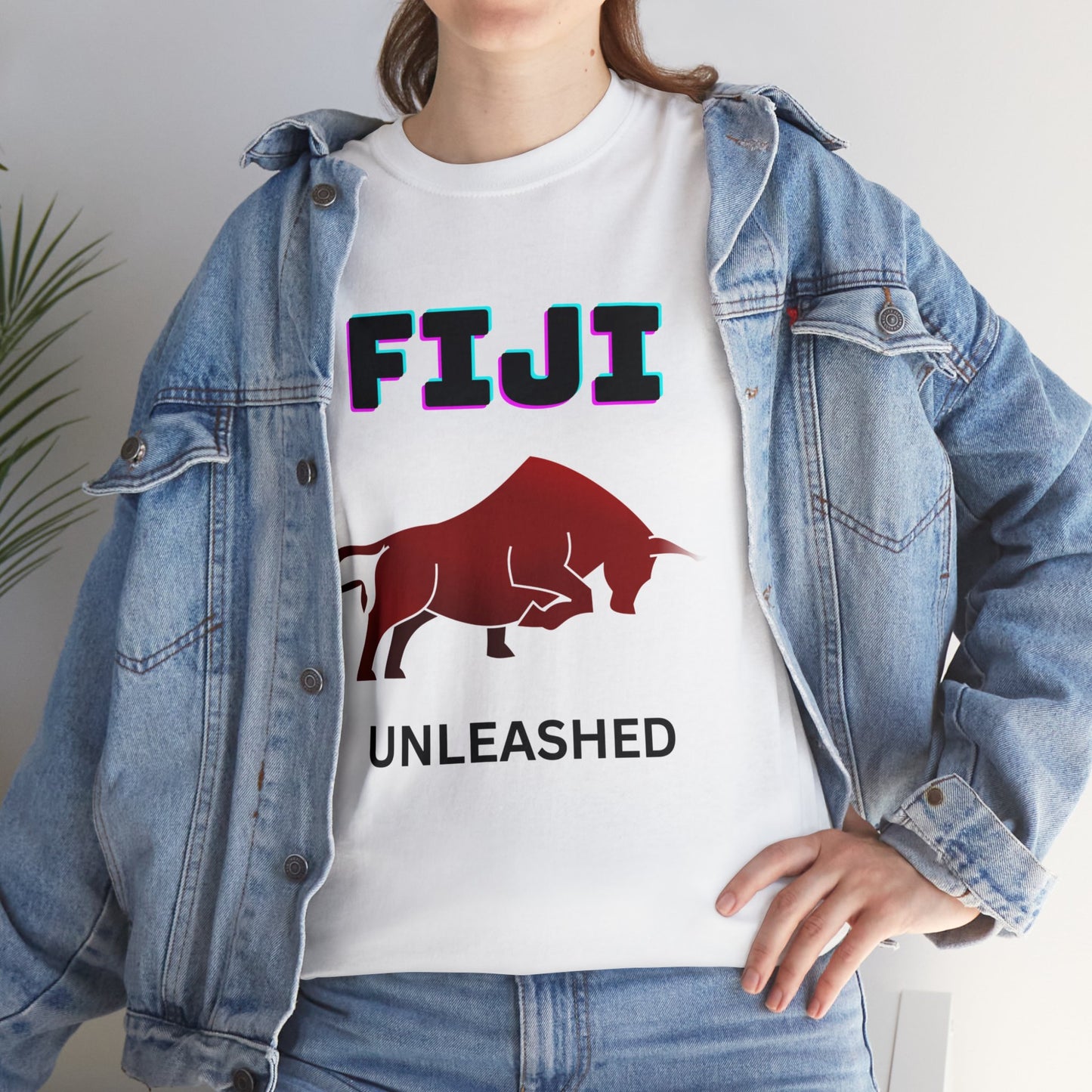 Fiji Unleashed-Unisex Heavy Cotton Tee