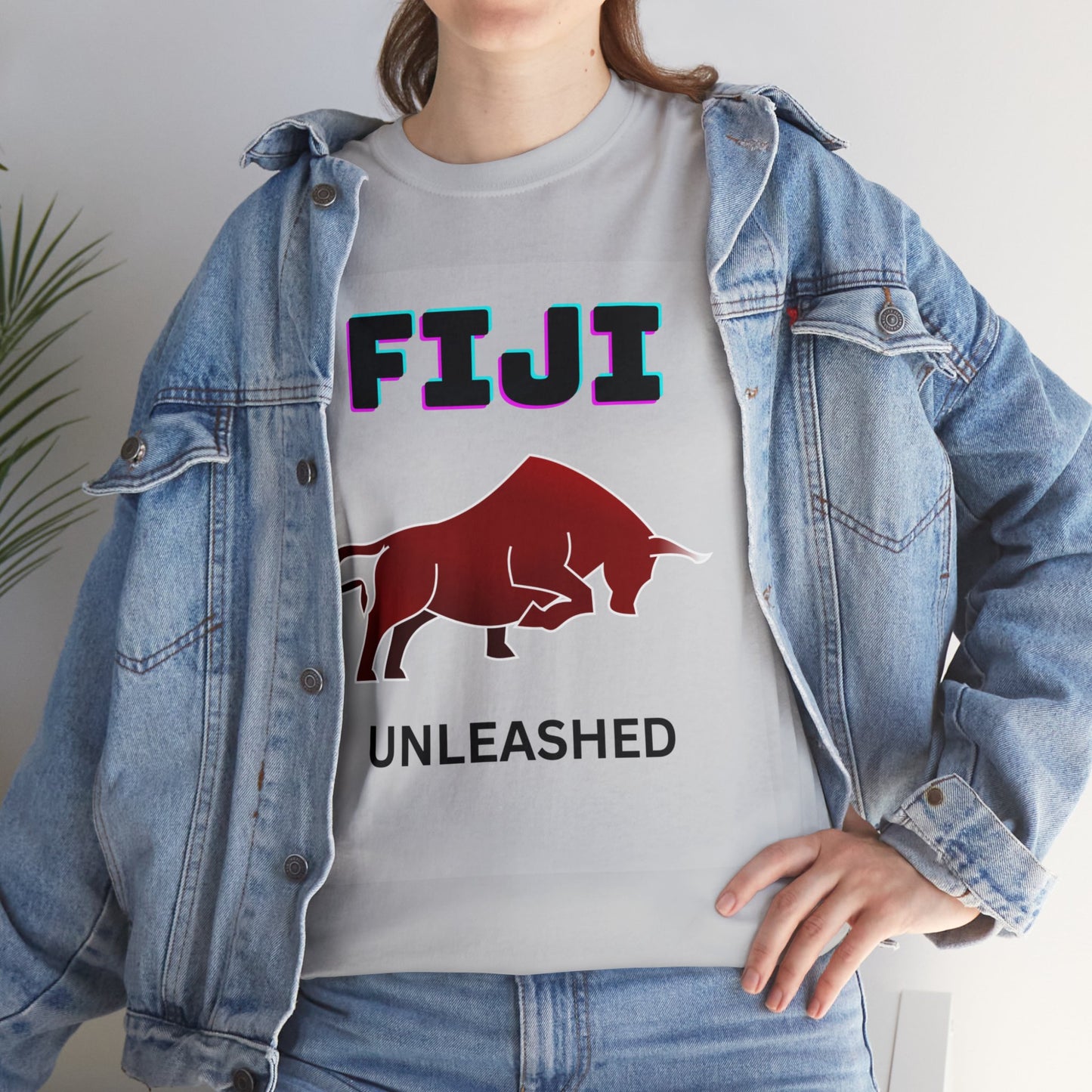 Fiji Unleashed-Unisex Heavy Cotton Tee