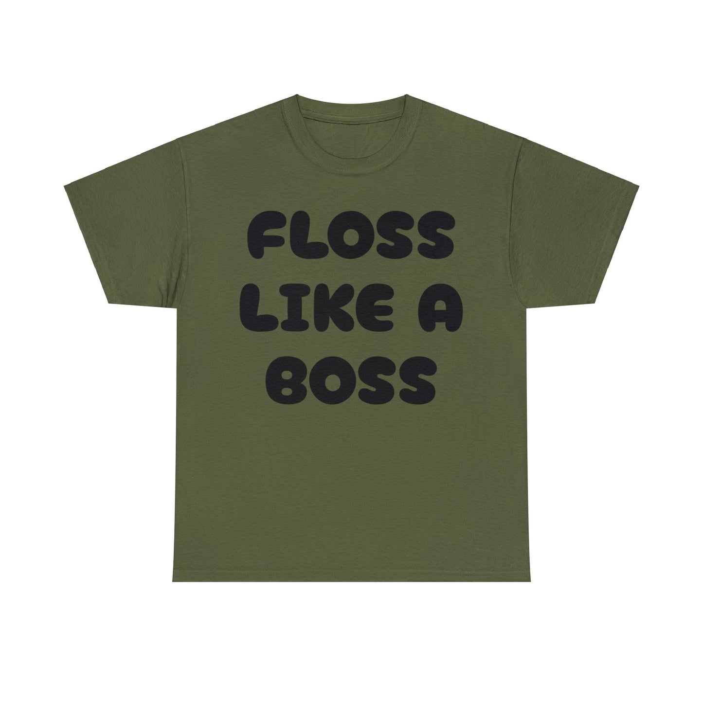 FLOSS LIKE A BOSS-Unisex Heavy Cotton Tee