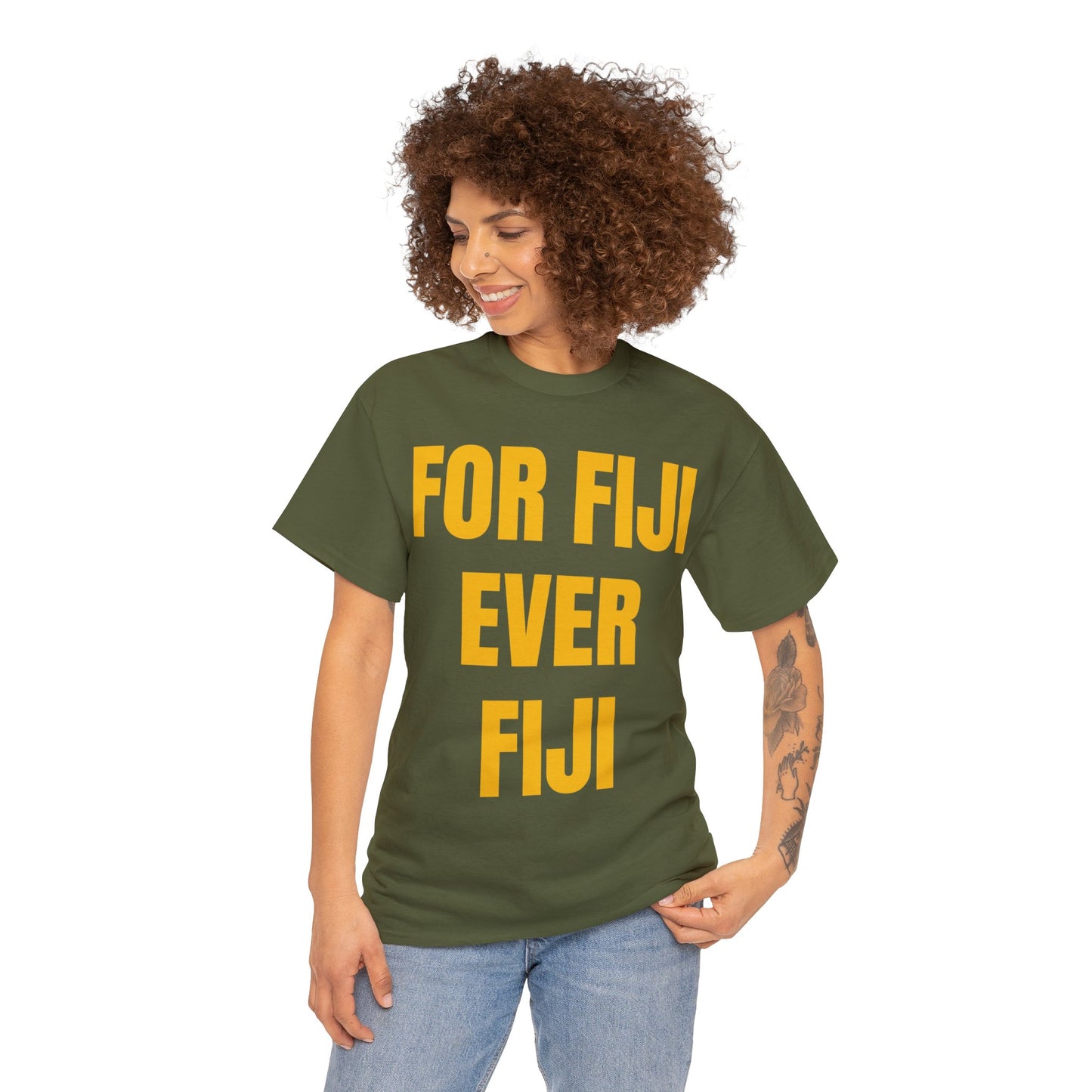 FOR FIJI EVER FIJI-Unisex Heavy Cotton Tee