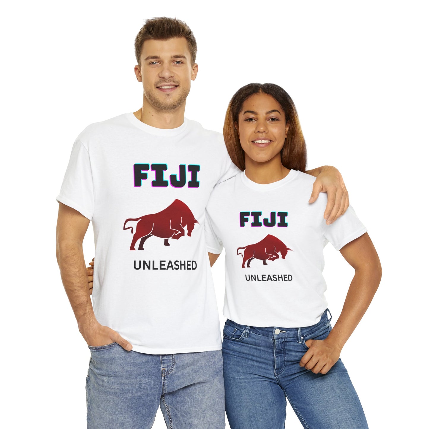 Fiji Unleashed-Unisex Heavy Cotton Tee