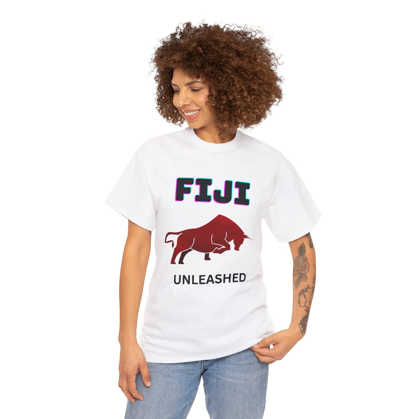 Fiji Unleashed-Unisex Heavy Cotton Tee