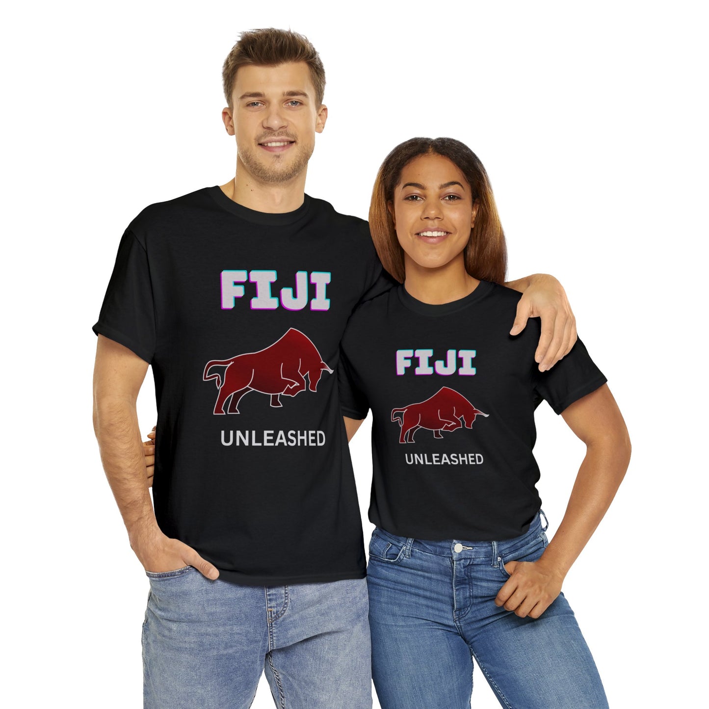 Fiji Unleashed-Unisex Heavy Cotton Tee