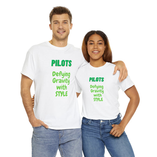 PILOTS-Unisex Heavy Cotton Tee