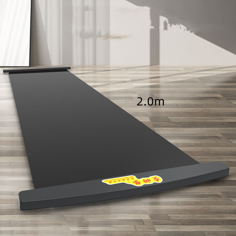 Slide Board Speed Skating Training Mat Sliding Board  Portable Sliding Board For Leg Exercise Ice Hockey Short Track Home Gym Fitness Practice