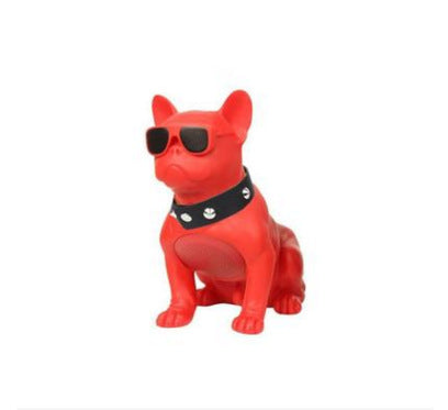 Dog Head Cartoon Wireless Bluetooth Speaker FM Gift Mini Full Body Bulldog Bluetooth Speaker