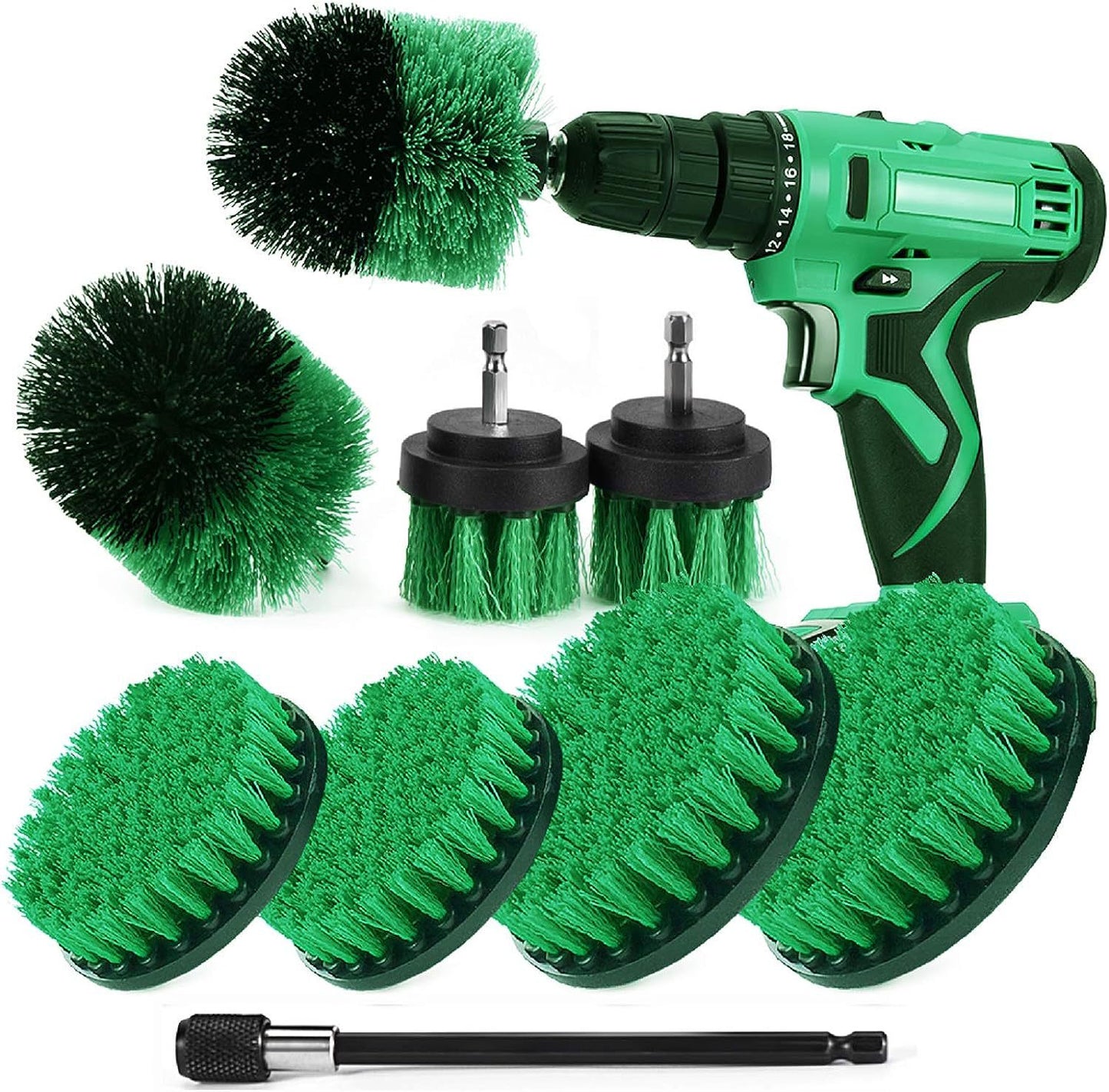 Electric Cleaning Brush Electric Drill Brush Set
