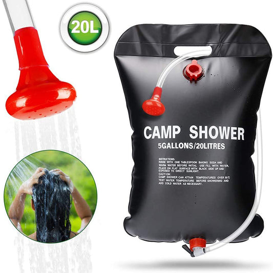 portable shower Camping Folding Shower Water Bag Solar Hot Water Bag Outdoor Bath Water Bag Portable Water Storage Bag