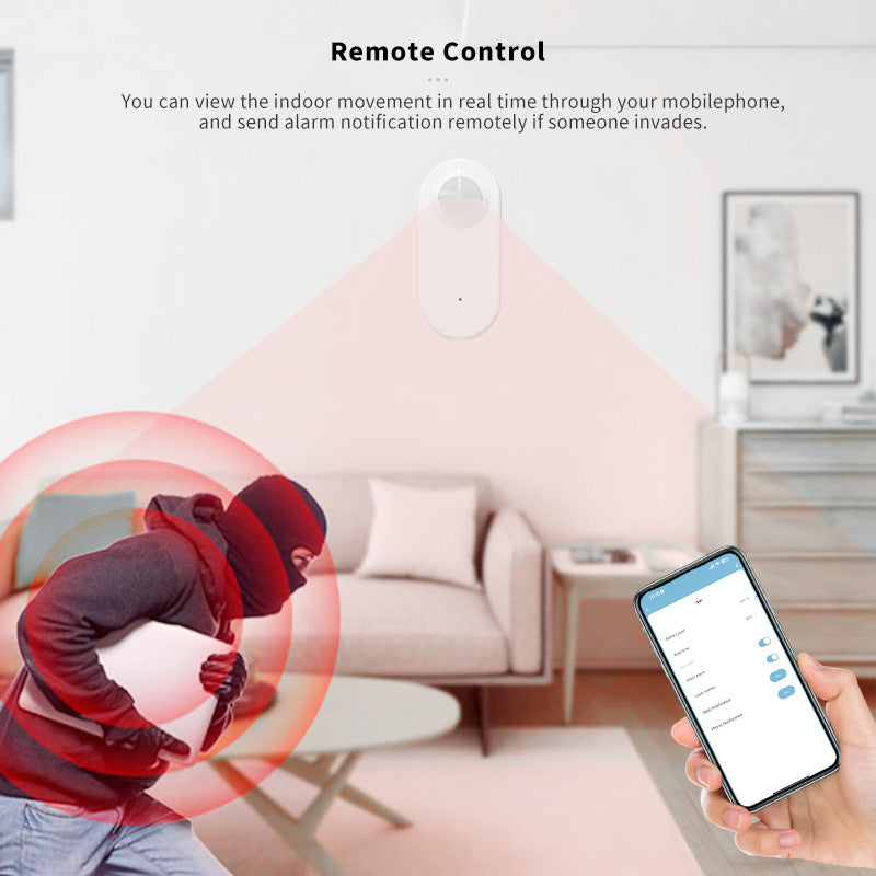 Graffiti Tuya Human Body Infrared Induction Sensor Wifi Smart Zigbee3.0 Motion PIR Sensor