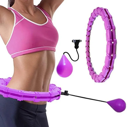 Sport Hoops Thin Waist Exercise Detachable Massage Hoops Fitness Equipment Gym Home Training Weight loss
