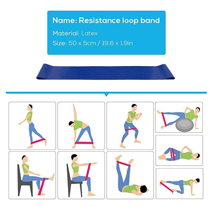 Repair five-piece fitness yoga brick stretch belt