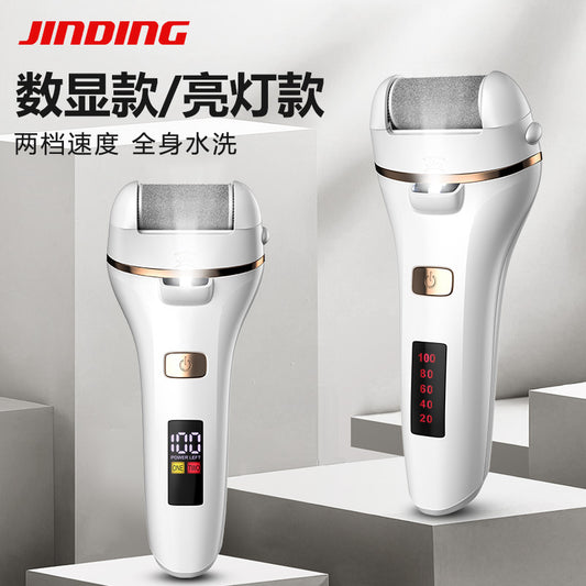 Electric Foot Grinder To Remove Dead Skin Waterproof Pedicure Device To Remove Calluses Device Digital Display To Remove Dead Skin