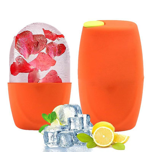 Silicone Face Ice Cube Massage Face Care Ice Mold Beauty Makeup Face Ice Silicone Massage Face Ice Cube Ice Mold