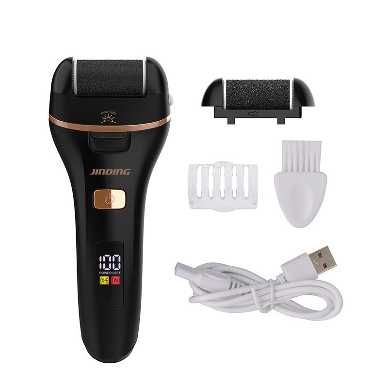 Electric Foot Grinder To Remove Dead Skin Waterproof Pedicure Device To Remove Calluses Device Digital Display To Remove Dead Skin