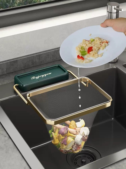 Sink Filter Rack Kitchen Sink Disposable Filter Drain Food Residue Bowl Anti-blocking Filter Rack
